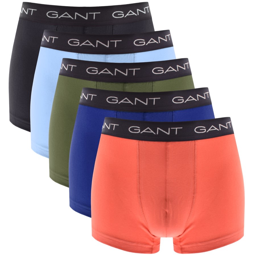 Image number 1 for Gant 5 Pack Basic Trunks
