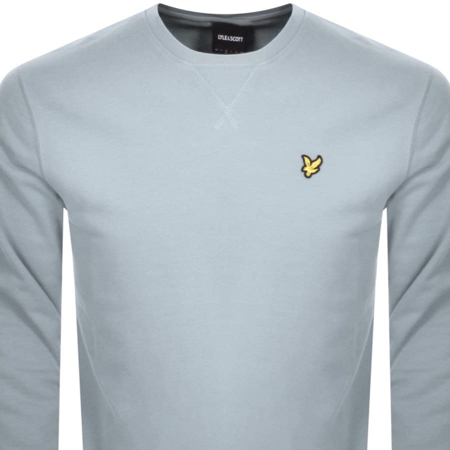Lyle And Scott Crew Neck Sweatshirt Blue Mainline Menswear