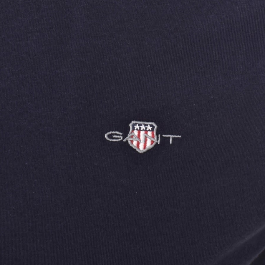 Image number 3 for Gant Regular Shield T Shirt Navy