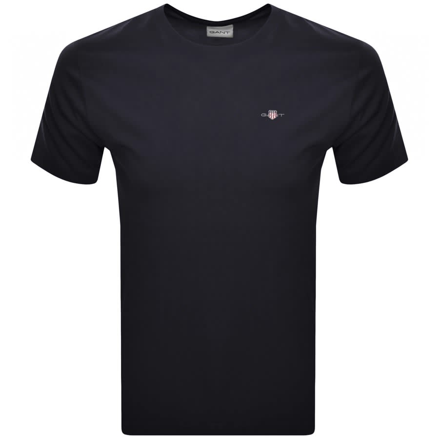 Image number 1 for Gant Regular Shield T Shirt Navy