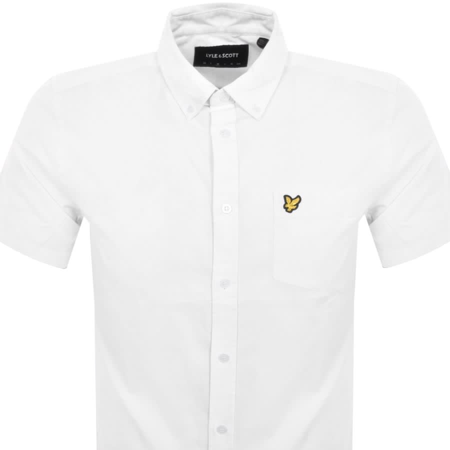 Image number 2 for Lyle And Scott Short Sleeve Shirt White