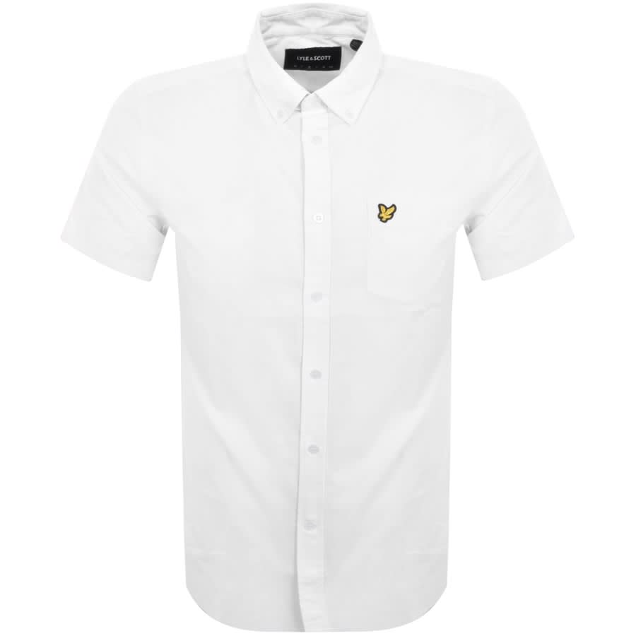 Image number 1 for Lyle And Scott Short Sleeve Shirt White