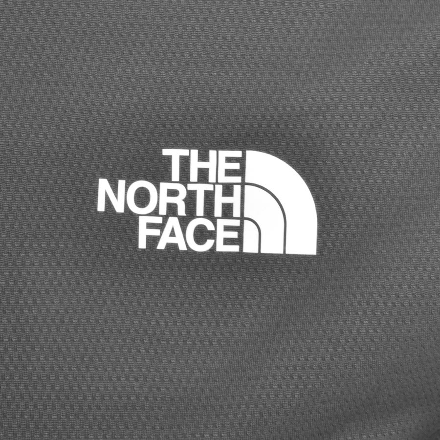 The North Face Quarter Zip T Shirt Grey | Mainline Menswear Canada