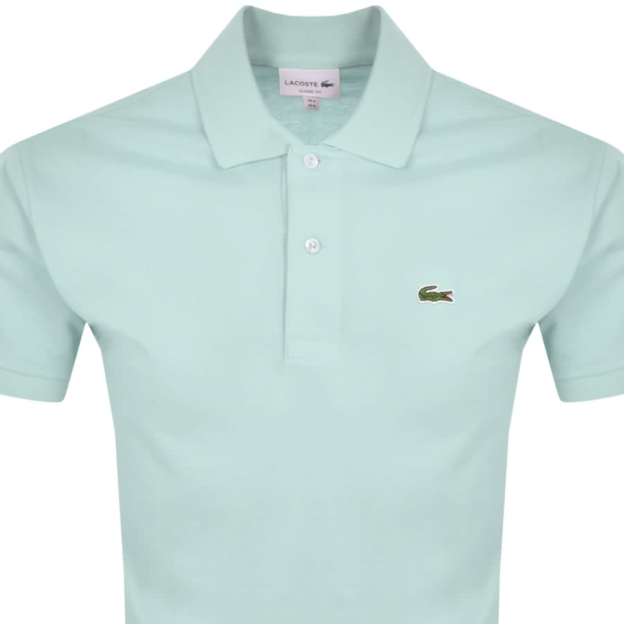 Image number 2 for Lacoste Short Sleeved Polo T Shirt Blue
