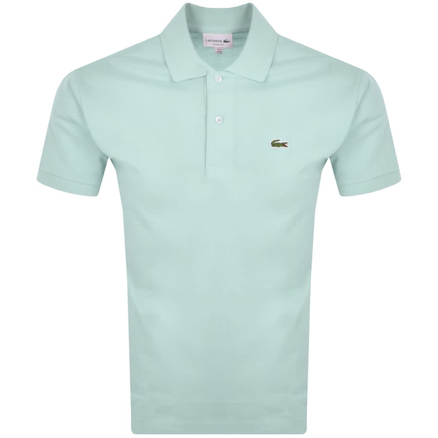 Image number 1 for Lacoste Short Sleeved Polo T Shirt Blue