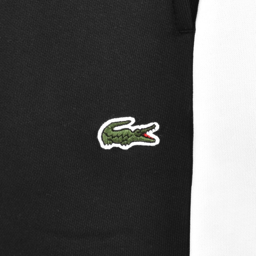 Image number 3 for Lacoste Logo Jersey Shorts Black
