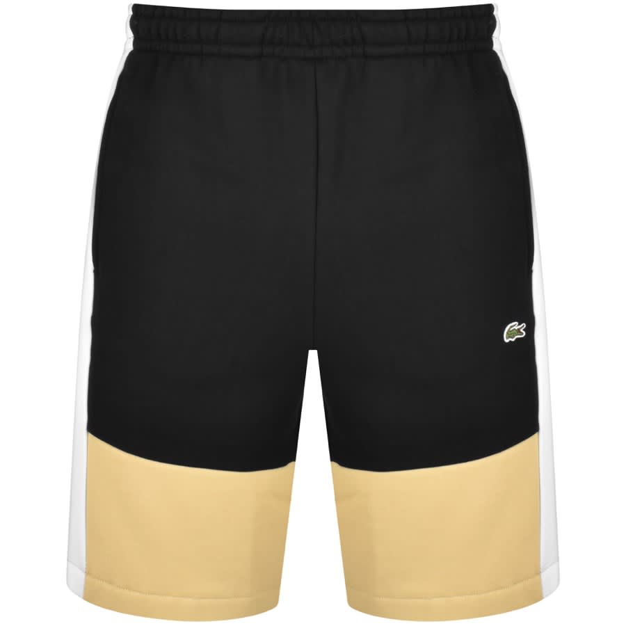 Image number 1 for Lacoste Logo Jersey Shorts Black