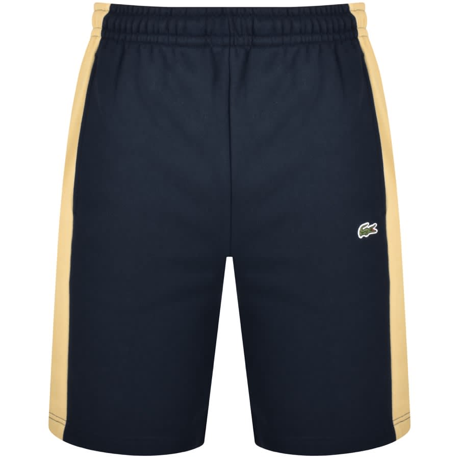 Image number 2 for Lacoste Colour Block Shorts Navy