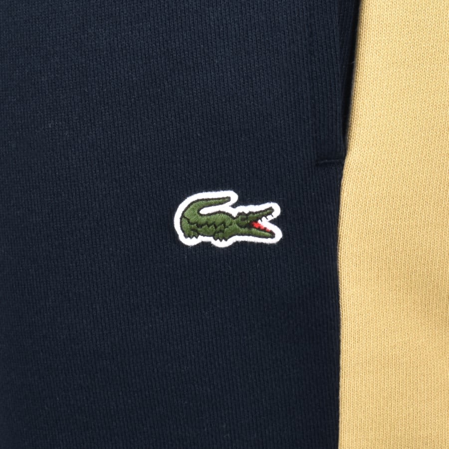 Image number 4 for Lacoste Colour Block Shorts Navy