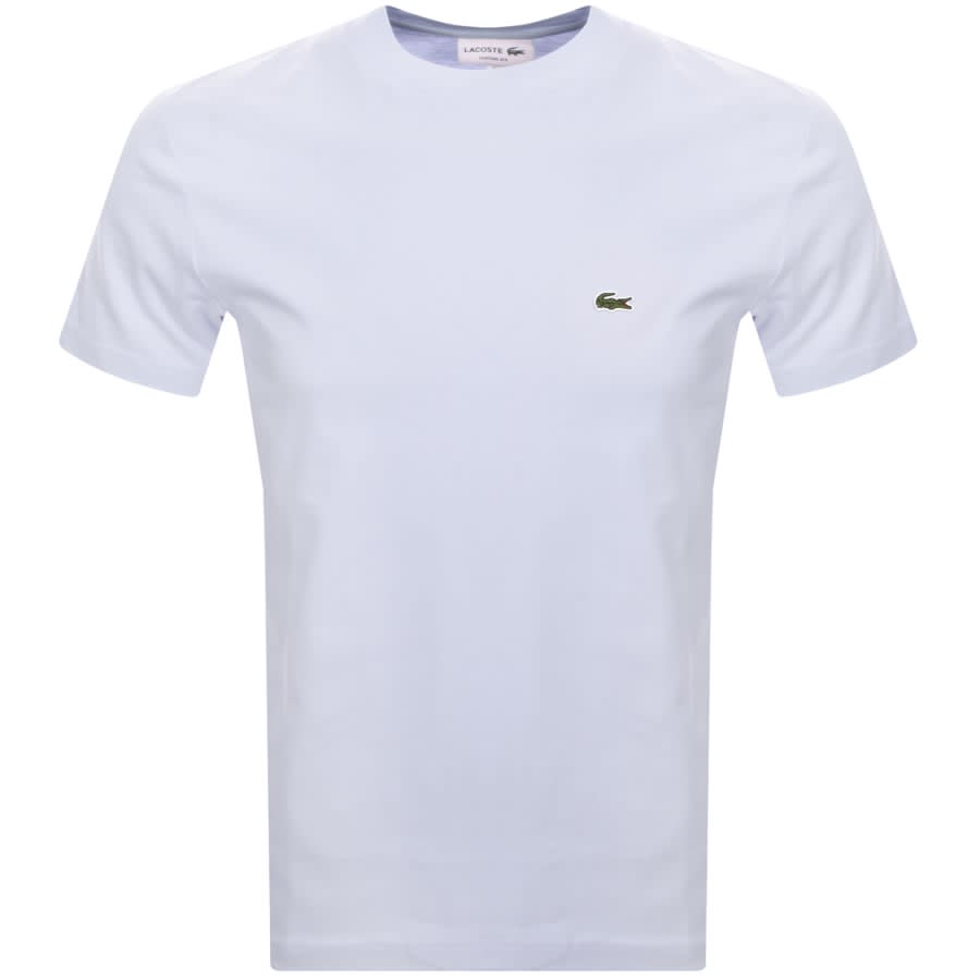 Image number 1 for Lacoste Crew Neck T Shirt Blue