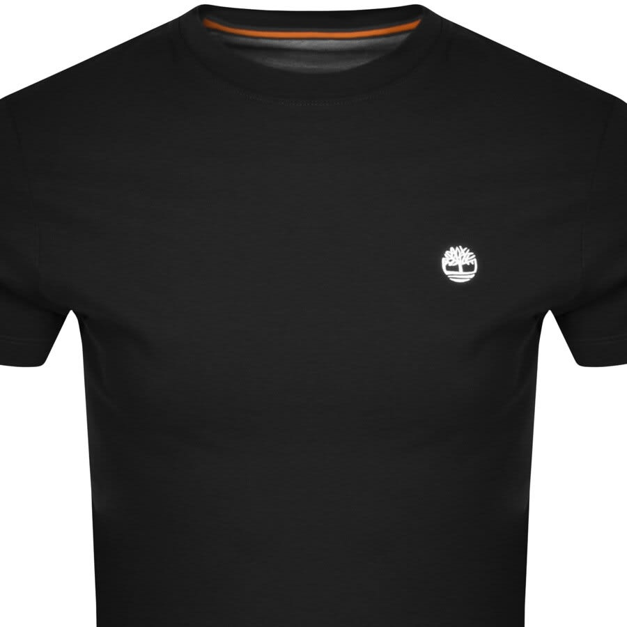 Image number 2 for Timberland Dun River Logo T Shirt Black