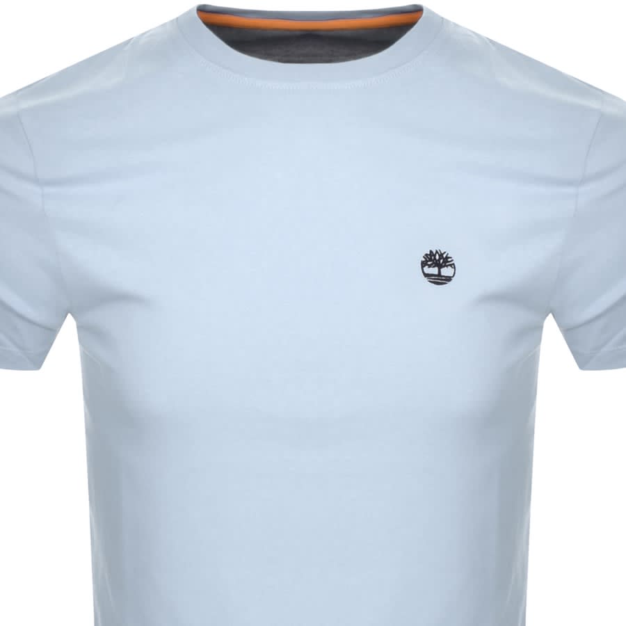 Image number 2 for Timberland Dun River Logo T Shirt Blue