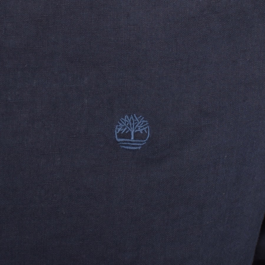 Image number 3 for Timberland Mill Brook Linen Shirt Navy