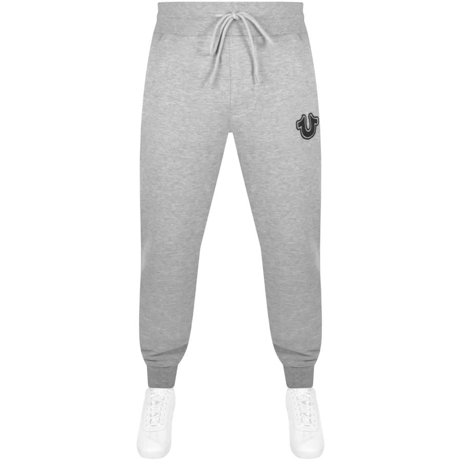 Image number 1 for True Religion Logo Joggers Grey
