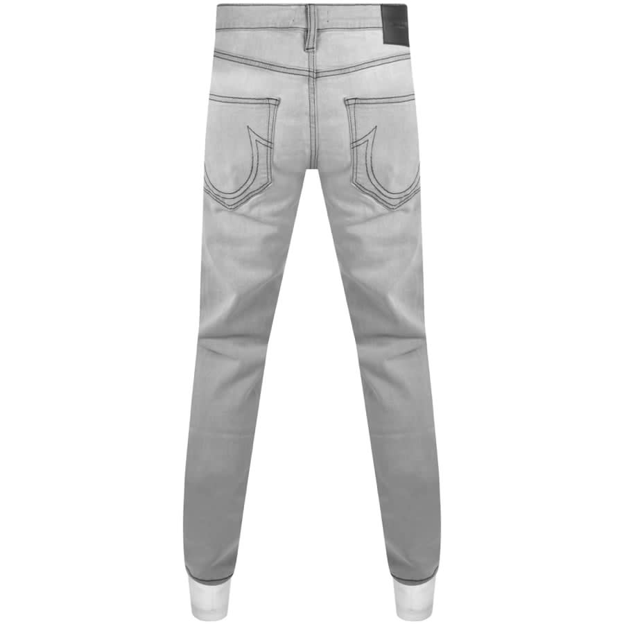 Image number 2 for True Religion Rocco Slim Fit Jeans Grey