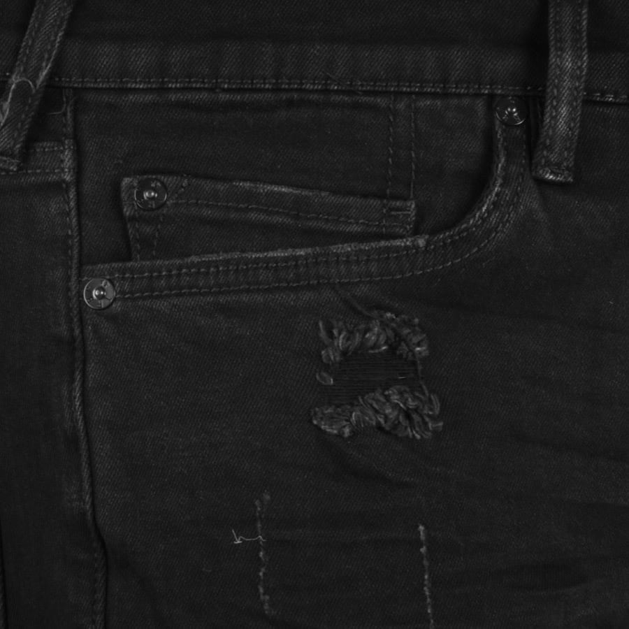 Image number 4 for True Religion Rocco Slim Fit Jeans Black