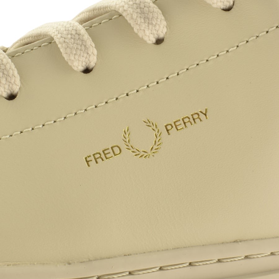 Cream leather trainers shop