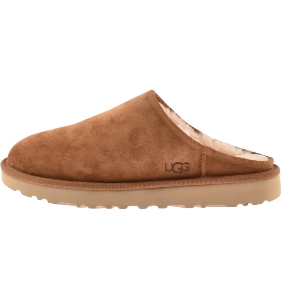 Image number 1 for UGG Slip On Slippers Brown