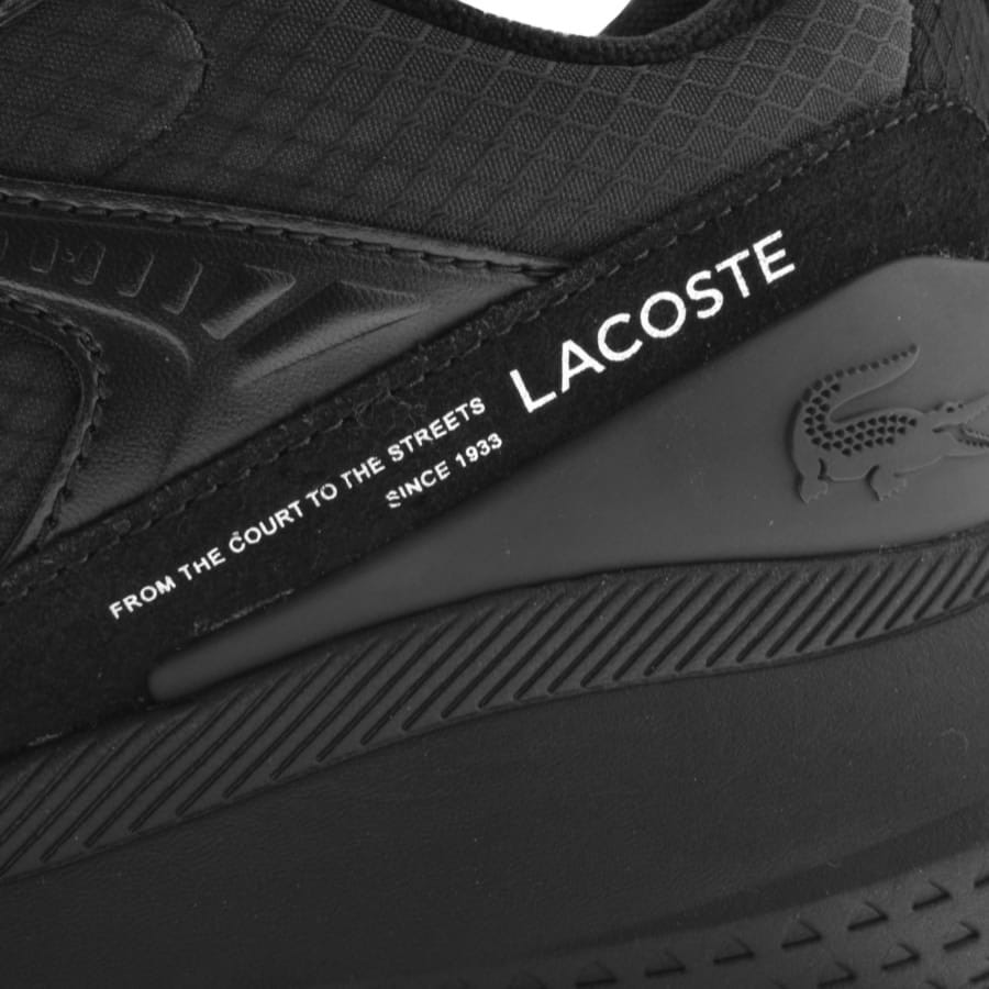 Image number 4 for Lacoste L003 EVO 124 Trainers Black