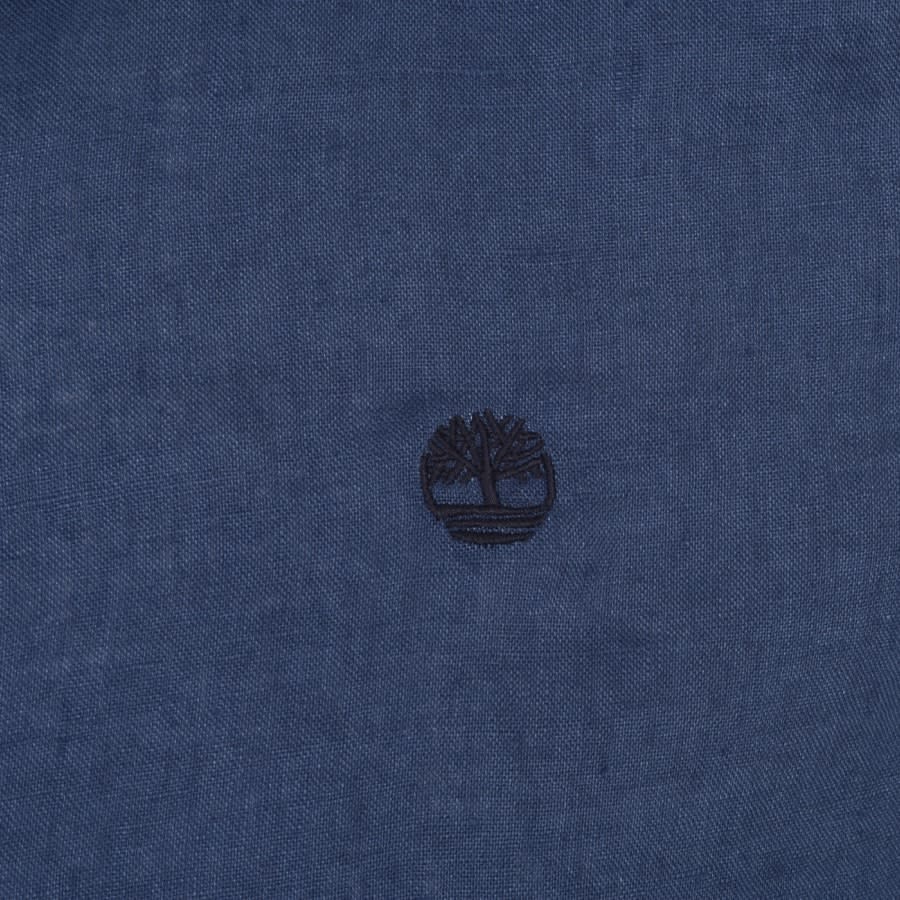 Image number 3 for Timberland Short Sleeve Shirt Navy