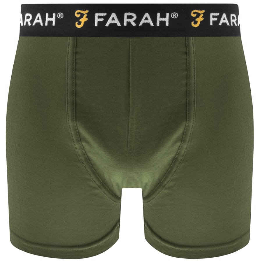 Image number 2 for Farah Vintage Renzo 5 Pack Boxer Shorts