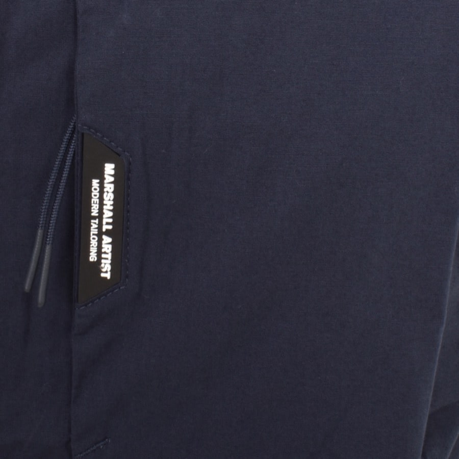 Image number 3 for Marshall Artist Minerva Short Sleeve Shirt Navy