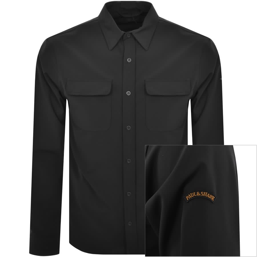 Image number 1 for Paul And Shark Overshirt Black