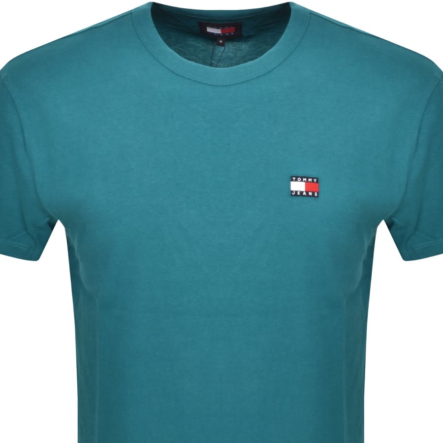 Image number 2 for Tommy Jeans Logo T Shirt Blue