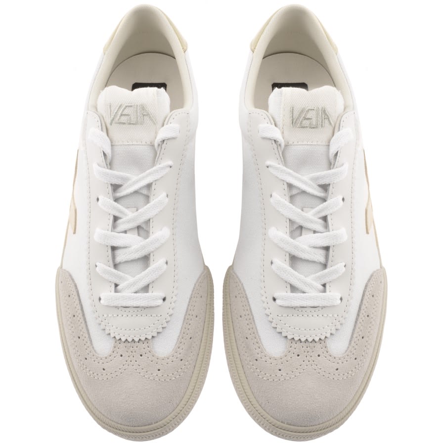 Image number 3 for Veja Volley Canvas Trainers White