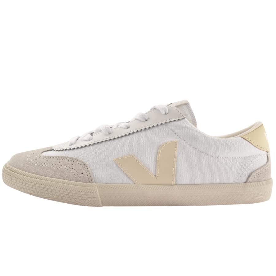 Image number 1 for Veja Volley Canvas Trainers White