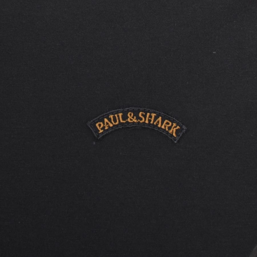 Image number 3 for Paul And Shark Short Sleeved Logo T Shirt Black