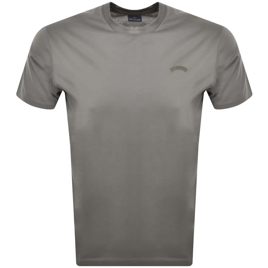 Image number 1 for Paul And Shark Short Sleeved Logo T Shirt Grey
