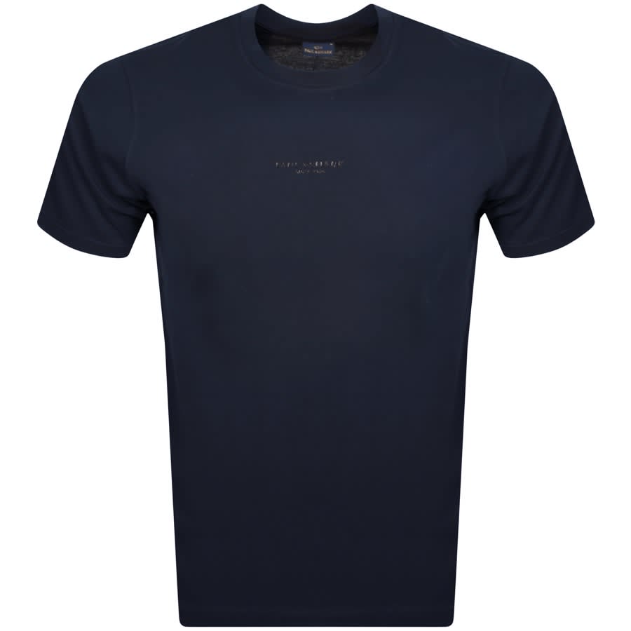 Image number 1 for Paul And Shark Short Sleeve Logo T Shirt Navy