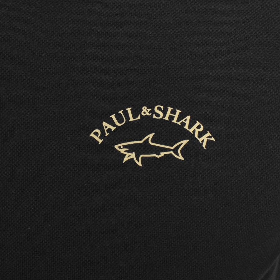 Image number 3 for Paul And Shark Polo T Shirt Black