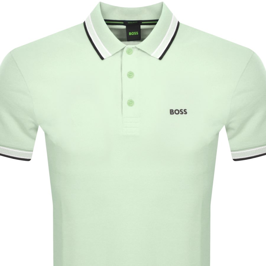 Image number 2 for BOSS Paddy Polo T Shirt Green