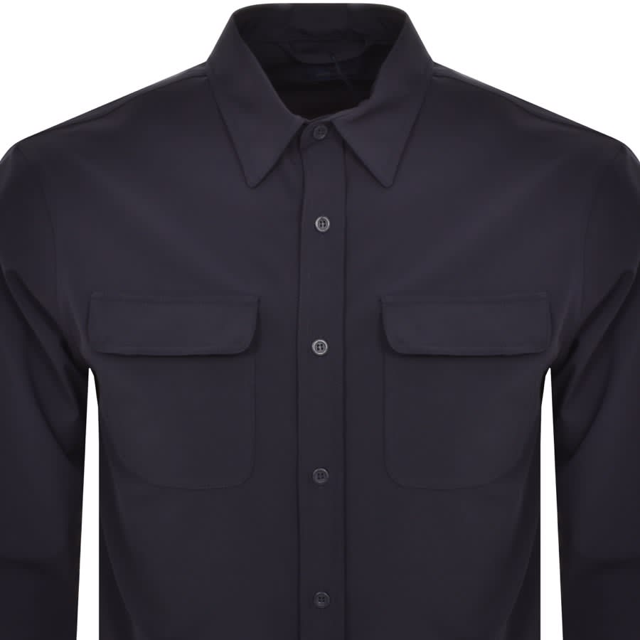 Image number 2 for Paul And Shark Overshirt Navy