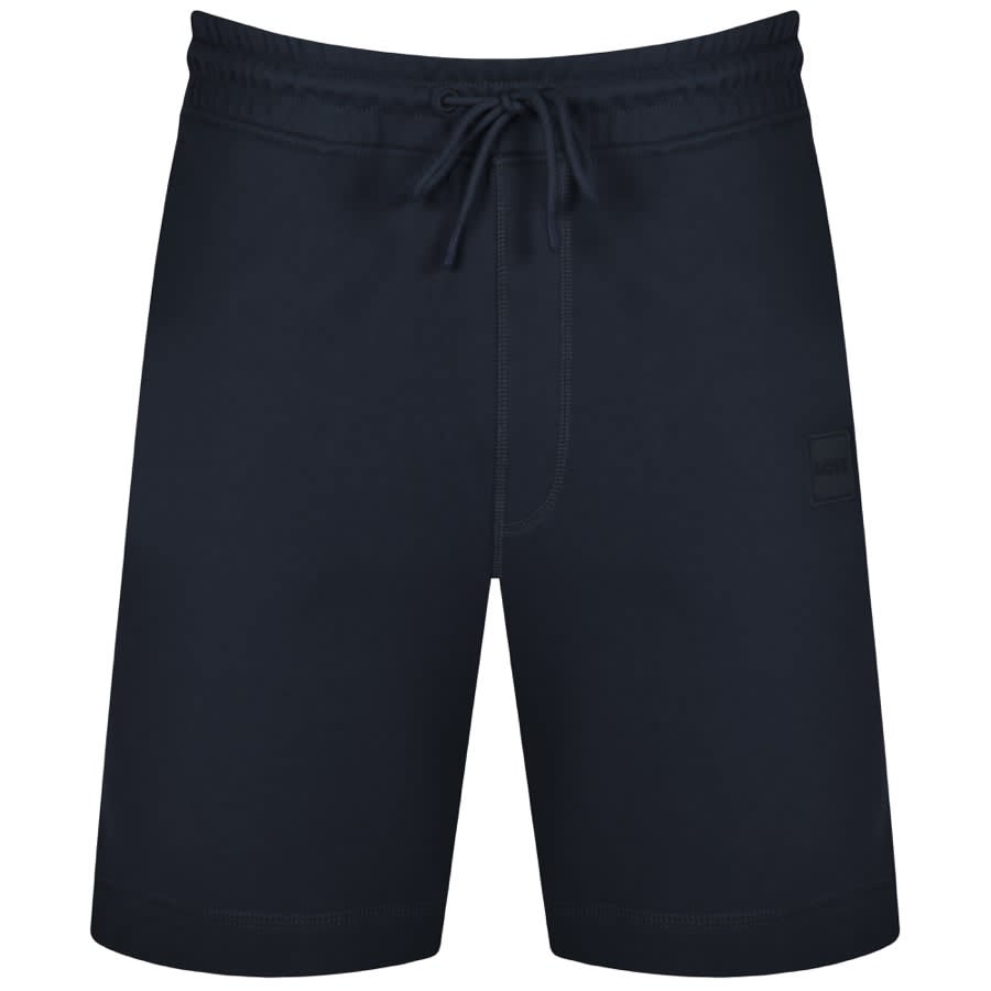 Image number 1 for BOSS Sewalk Sweat Shorts Navy