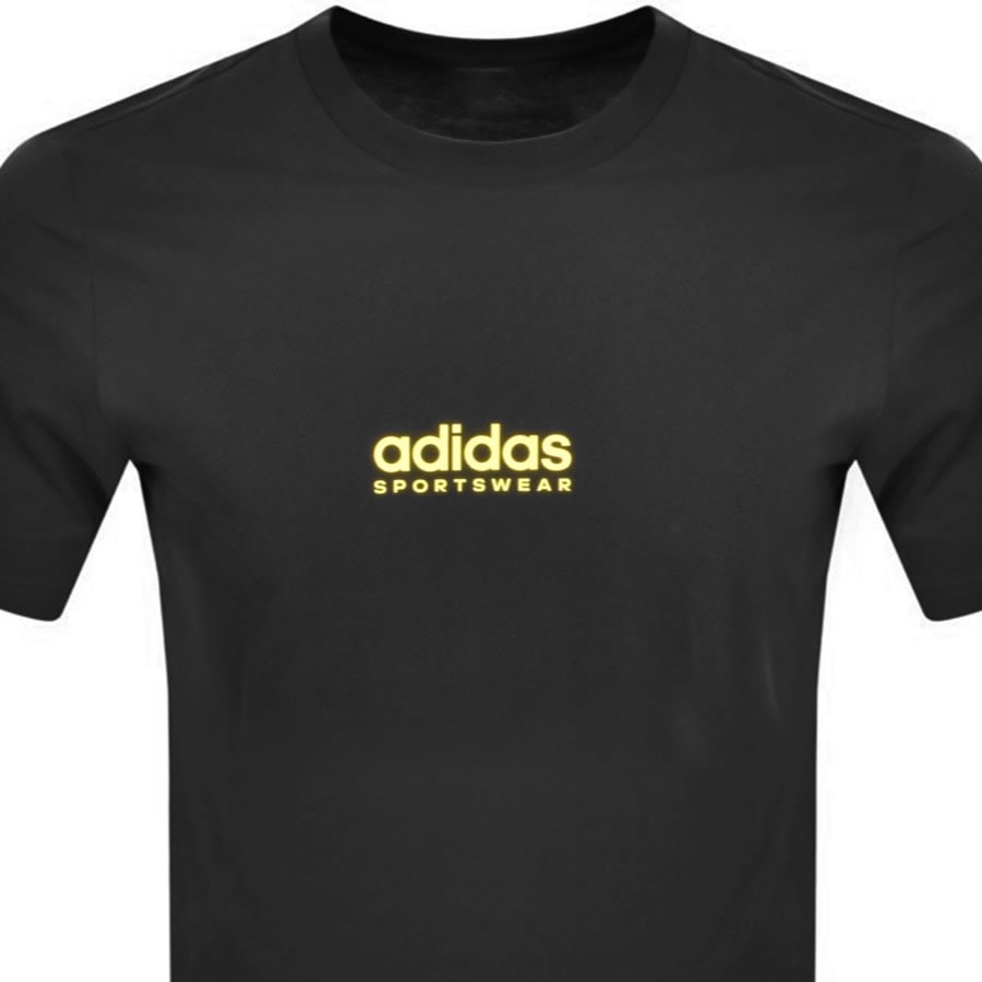 Image number 2 for adidas Sportswear Summer Of Tiro T Shirt Black