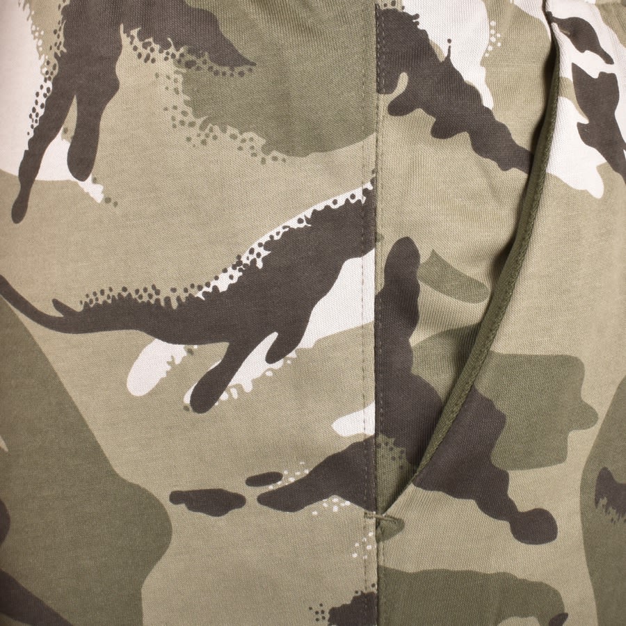 Image number 4 for adidas Camouflage Shorts Green