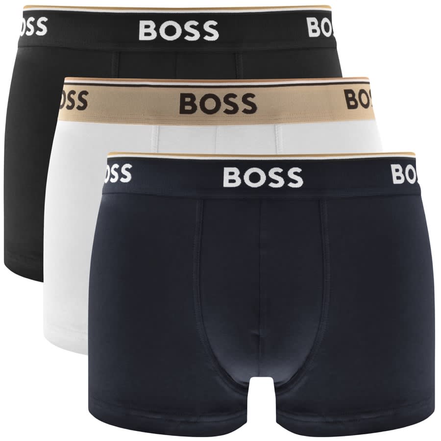 Image number 1 for BOSS Underwear 3 Pack Trunks