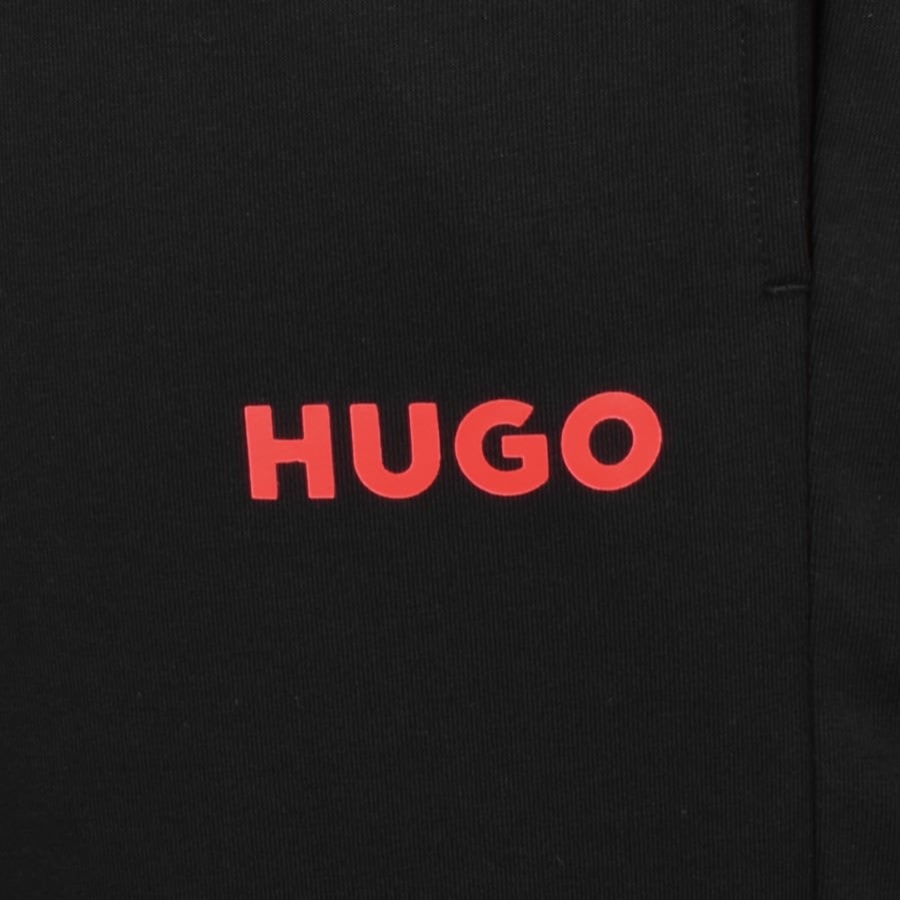 Image number 3 for HUGO Linked Jogging Bottoms Black