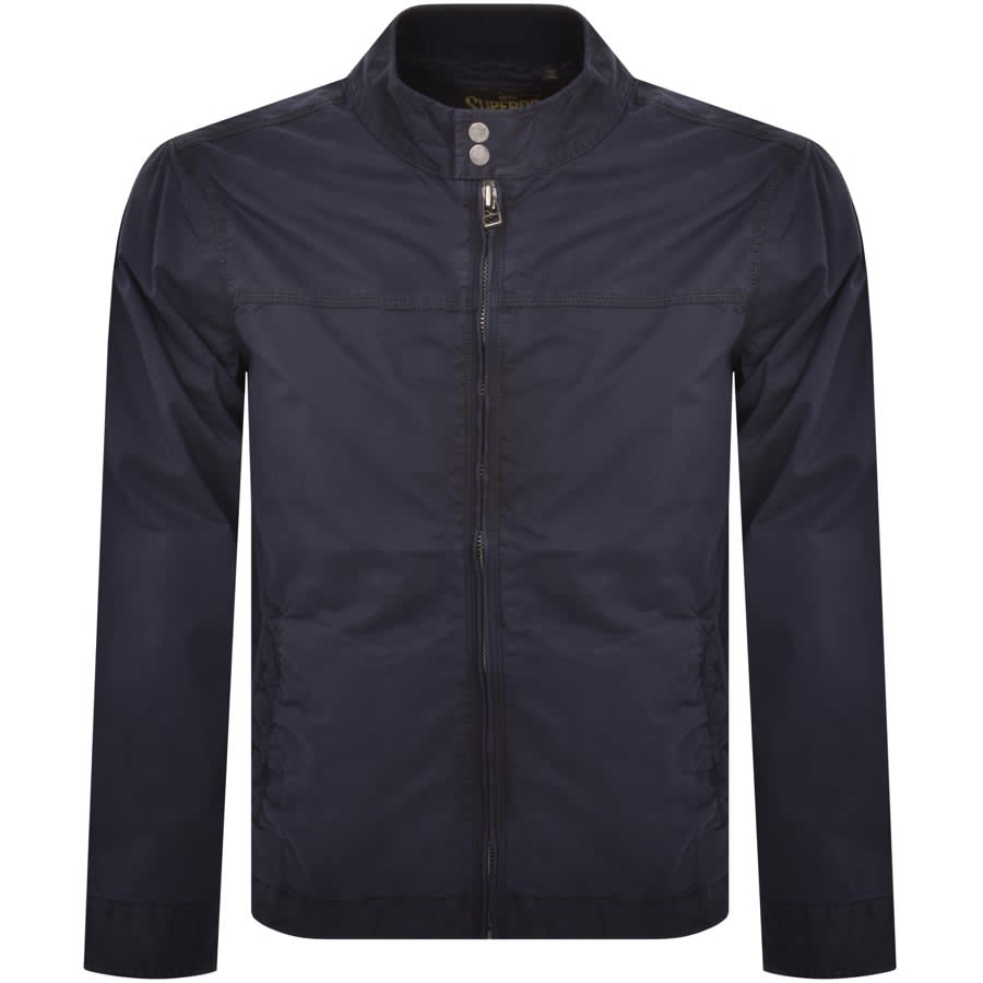 Image number 1 for Superdry Harrington Jacket Navy