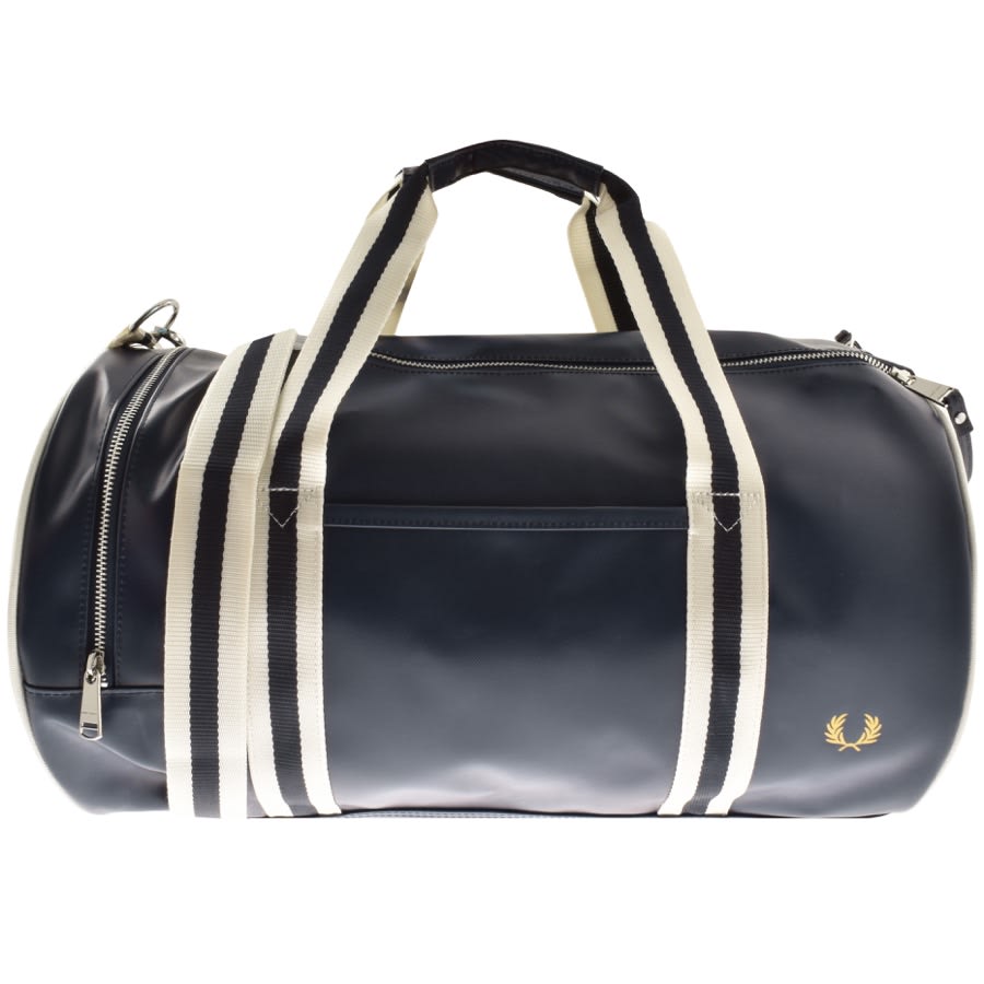 Image number 1 for Fred Perry Classic Barrel Bag Navy