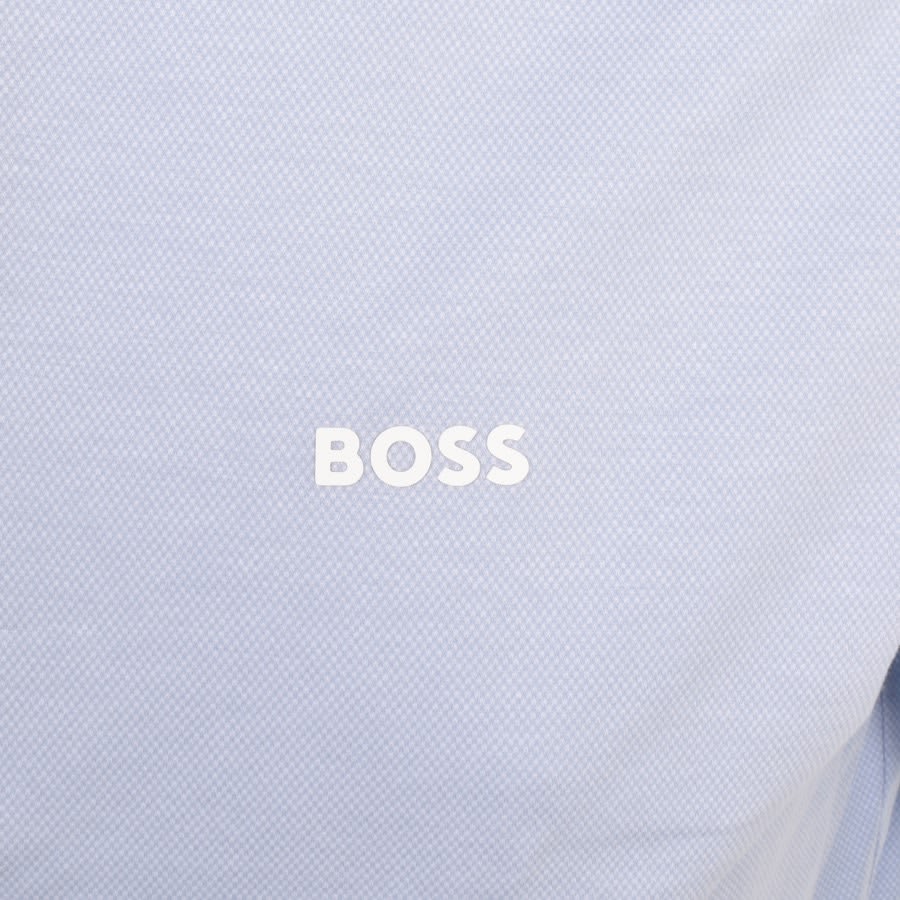 Image number 3 for BOSS Motion Short Sleeve Shirt Blue