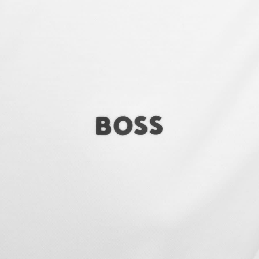 Image number 3 for BOSS Motion Short Sleeve Shirt White