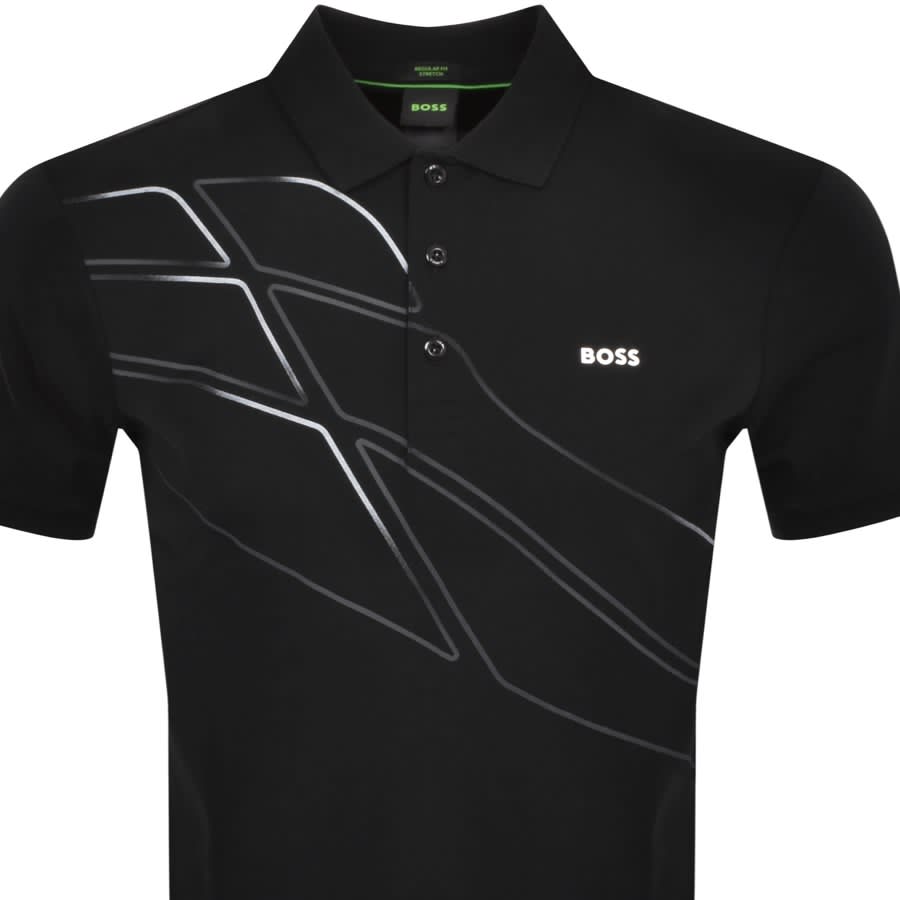 Image number 2 for BOSS Paddy Polo 3 T Shirt Black