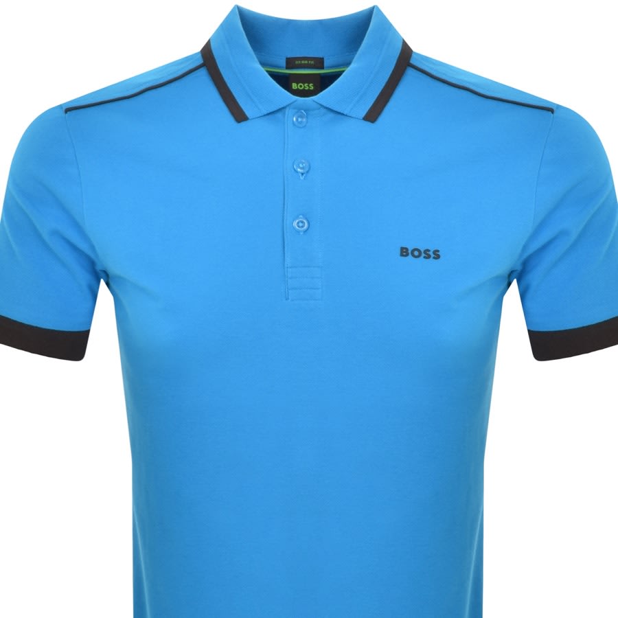 Image number 2 for BOSS Paddy 1 Polo T Shirt Blue