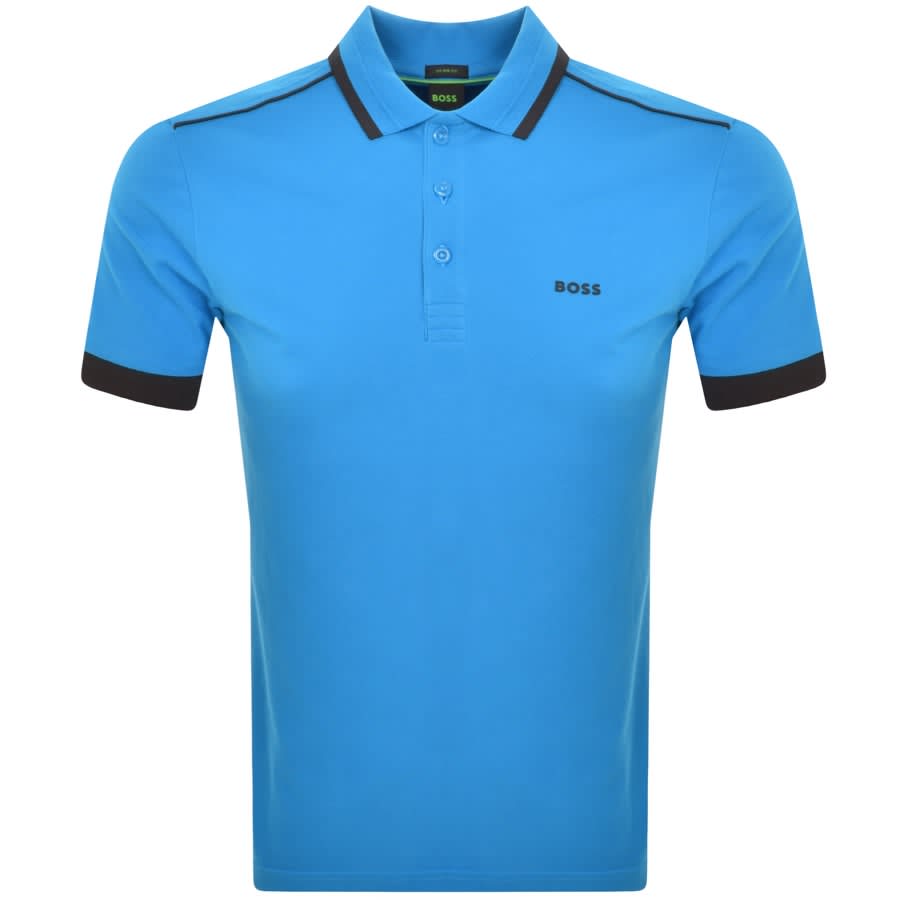 Image number 1 for BOSS Paddy 1 Polo T Shirt Blue
