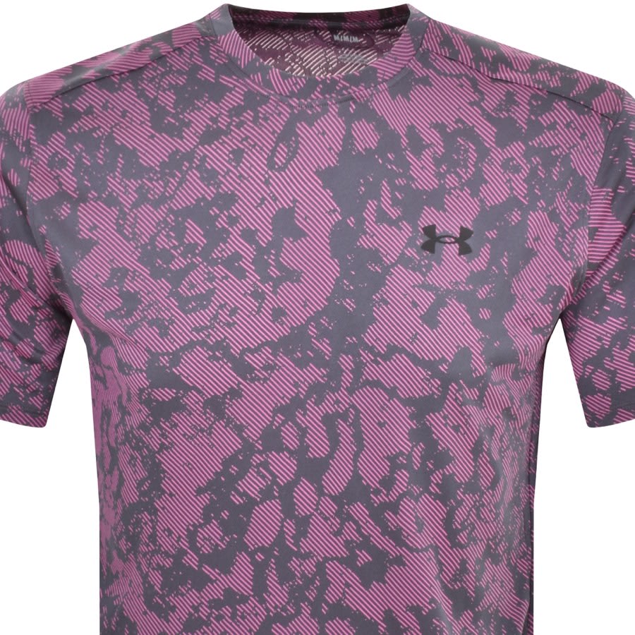 Image number 2 for Under Armour Tech Vent T Shirt Pink