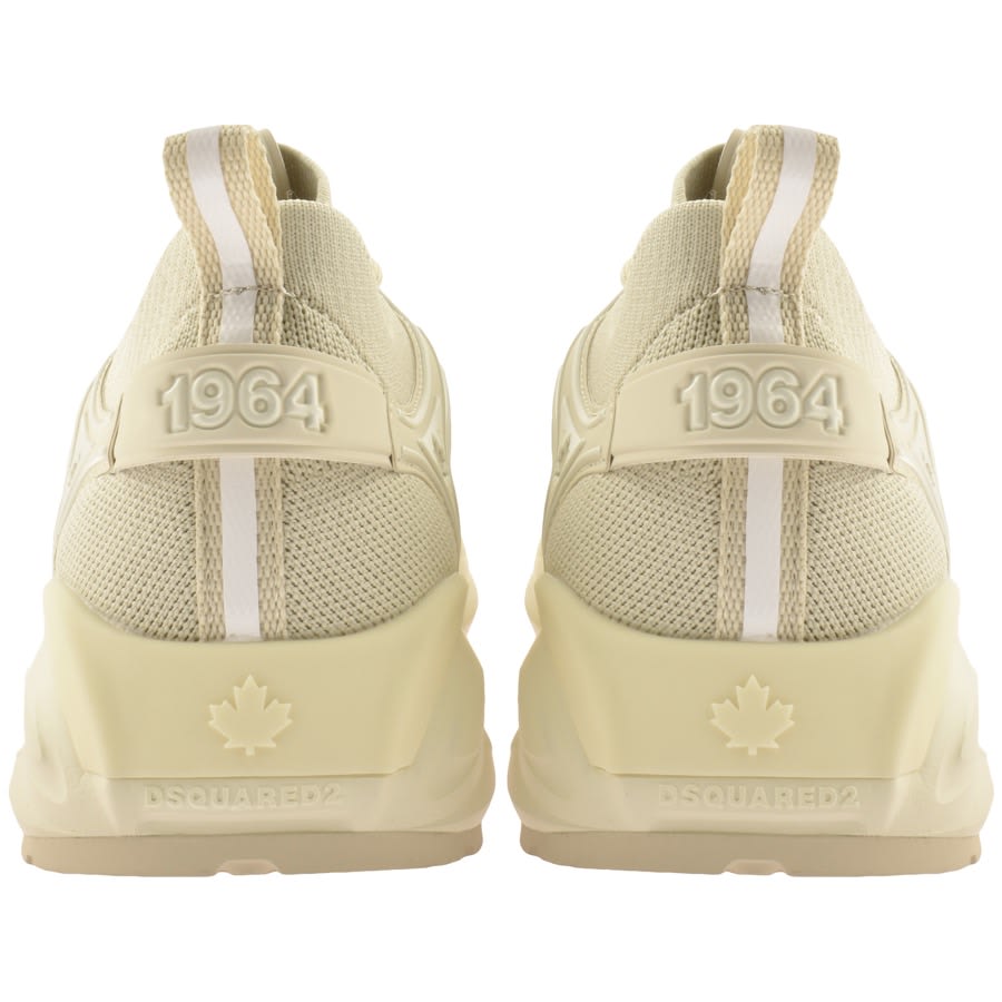 Image number 2 for DSQUARED2 Dash Trainers Beige